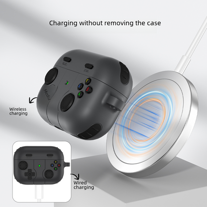 Retro Game Console Case for Wireless Earbuds