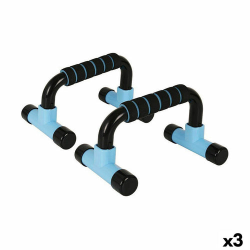 Longfit Sport Support For Press-Ups Longfit Sport Blue Black (3 Units)