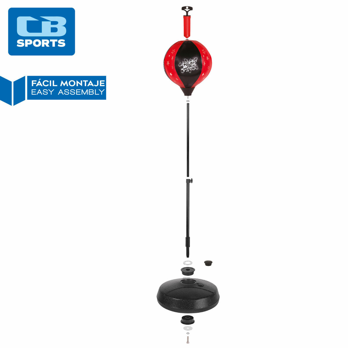 Colorbaby Children's Inflatable Boxing Punchbag With Stand Colorbaby